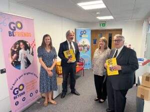 Devonshire Freemasons with Go Beyond, who help impoverished children