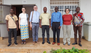 fiona volunteering with her church