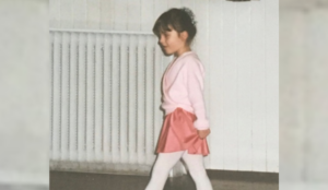 young elsie doing ballet