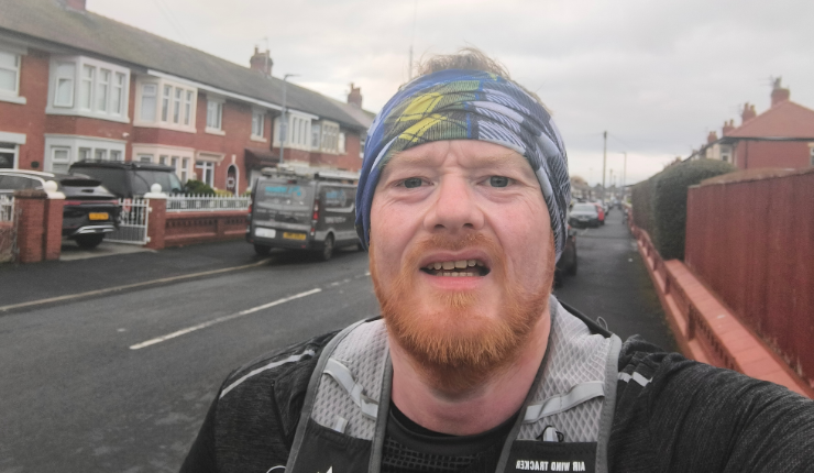 andy training for marathon